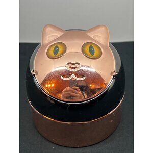 Cat-Shaped Copper Metal Decorative Storage Box Made In China